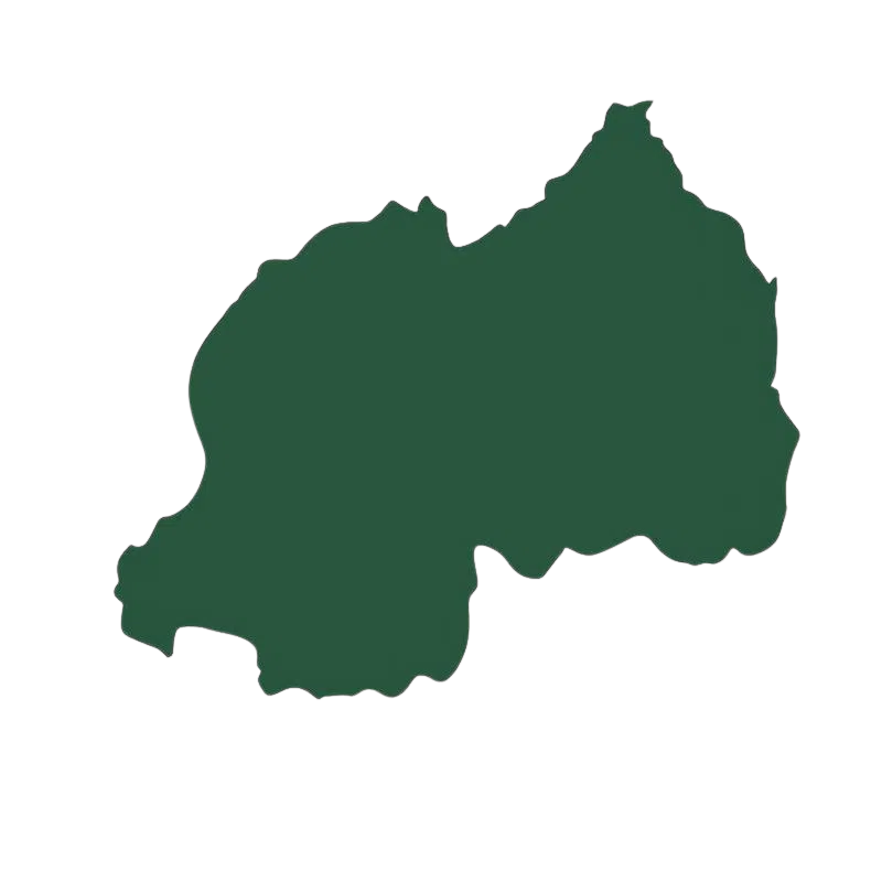 carte du Rwanda