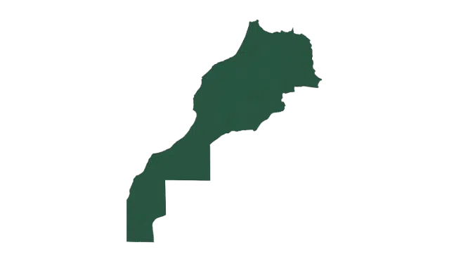 Carte du Maroc