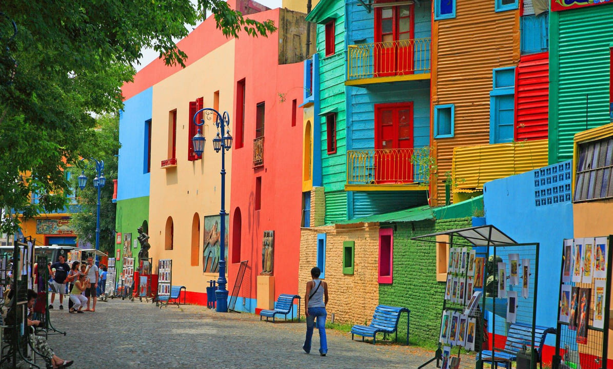 Quartier de la Boca à Buenos Aires