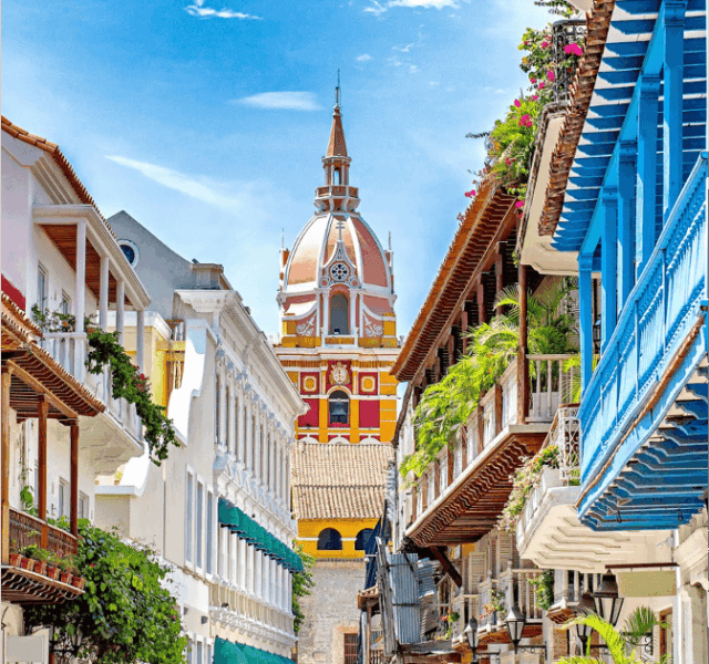 Les rues de Carthagène