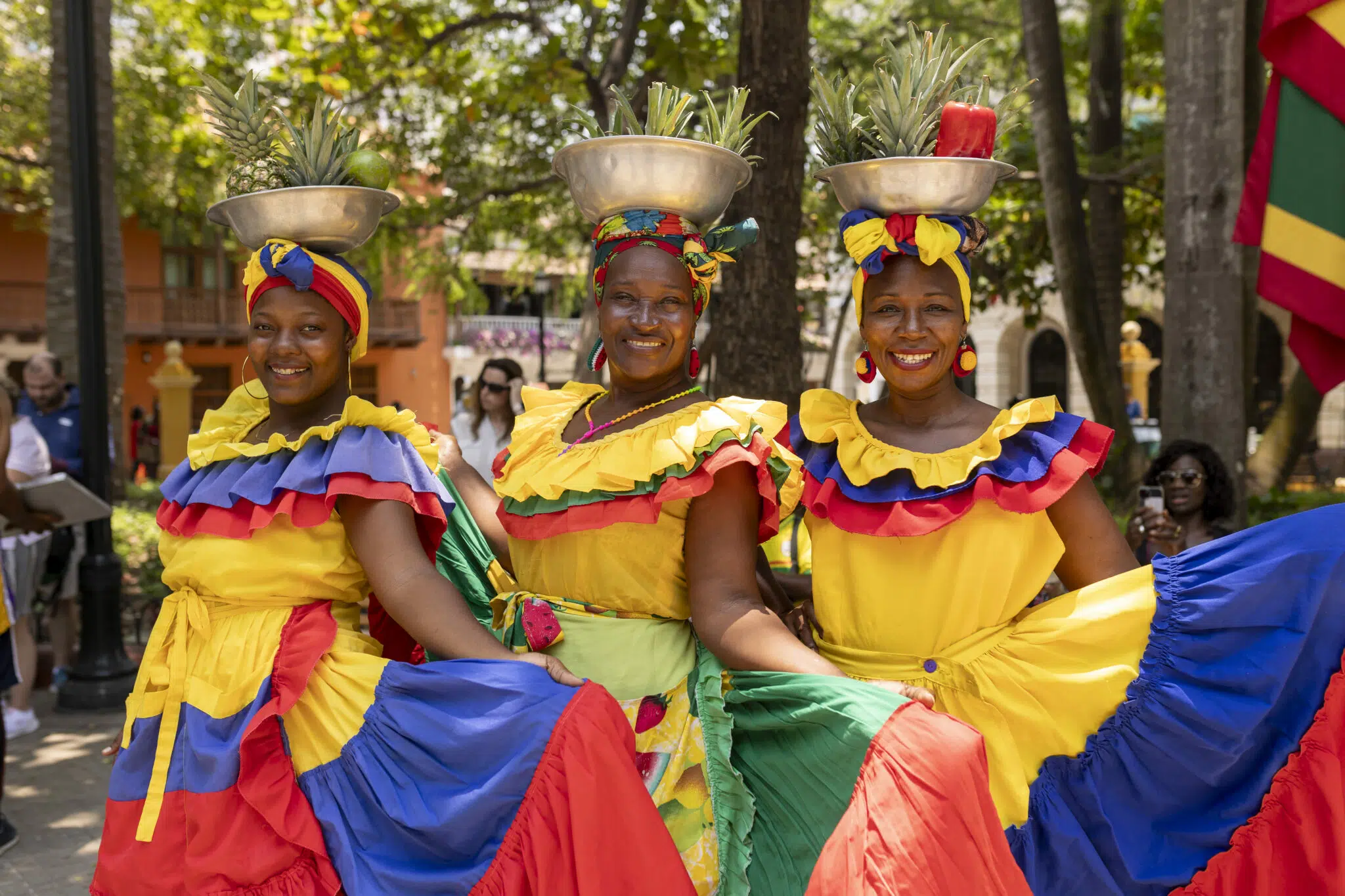 Les Palenqueras de Carthagène