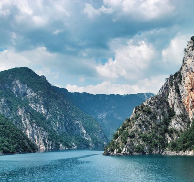 Les bouches de Kotor depuis la mer
