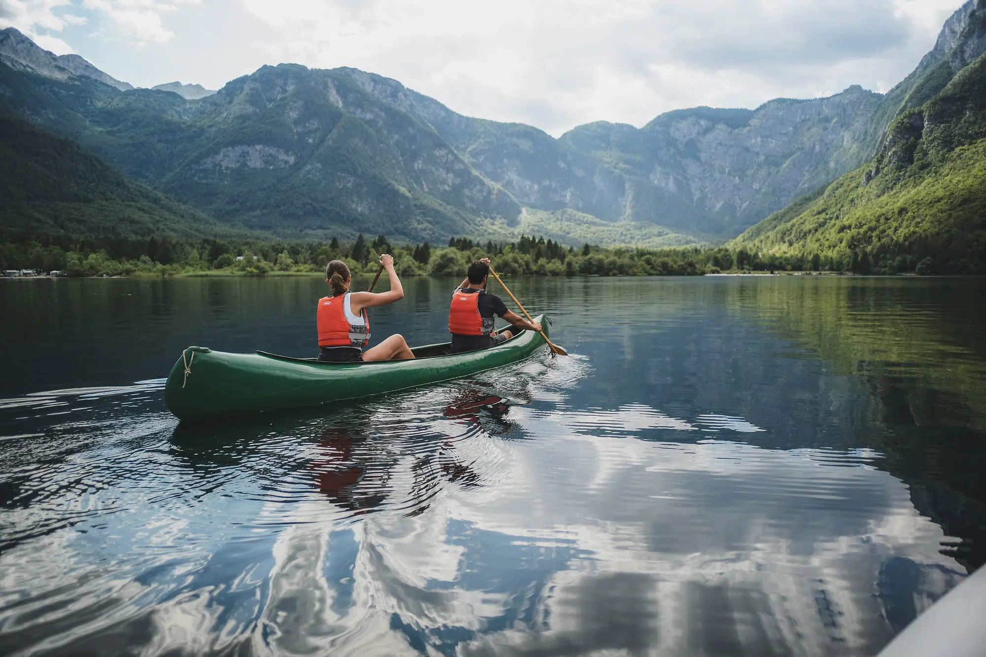 Kayak à Bohinj Slovenie