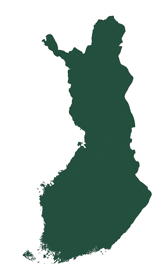 carte de la finlande