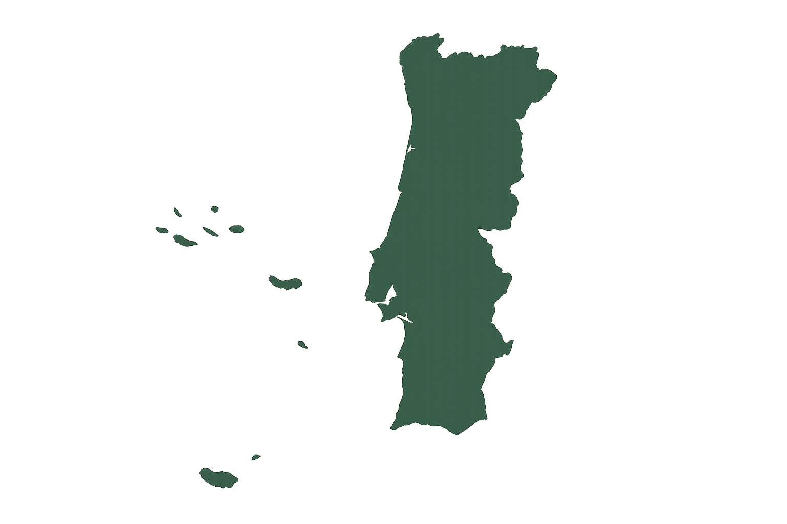 Carte verte pour régions