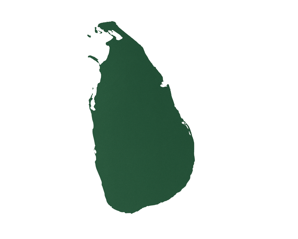 Carte verte Sri lanka pour régions