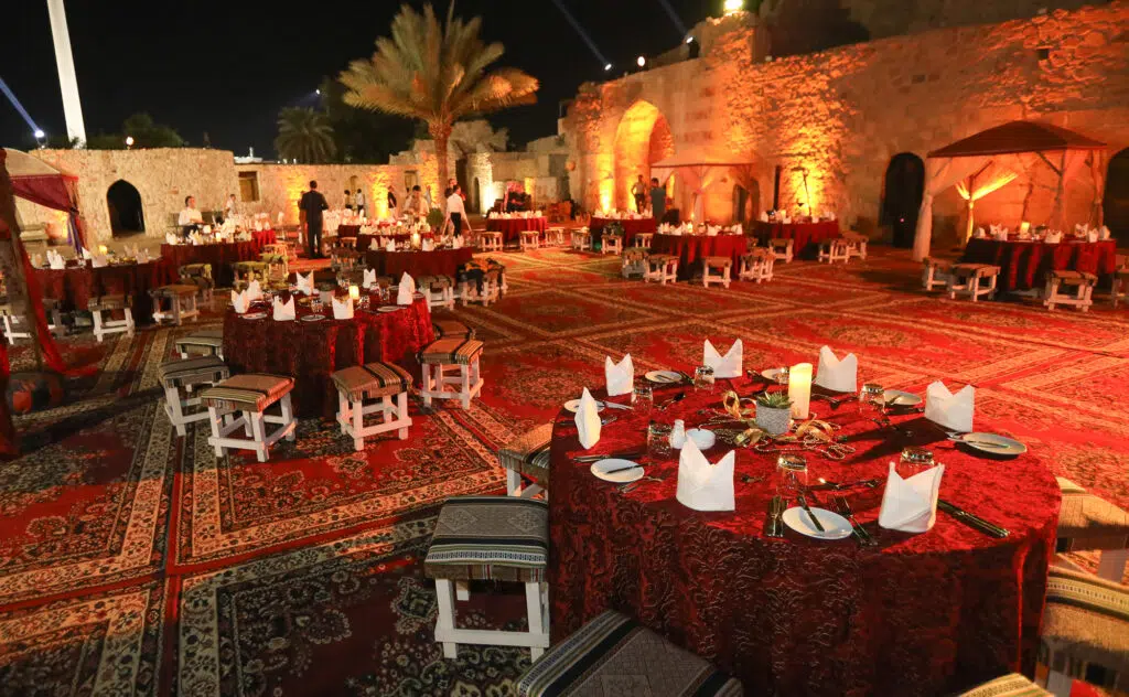 Edith_Gala Dinner 1001 night Aqaba fort_R0011494