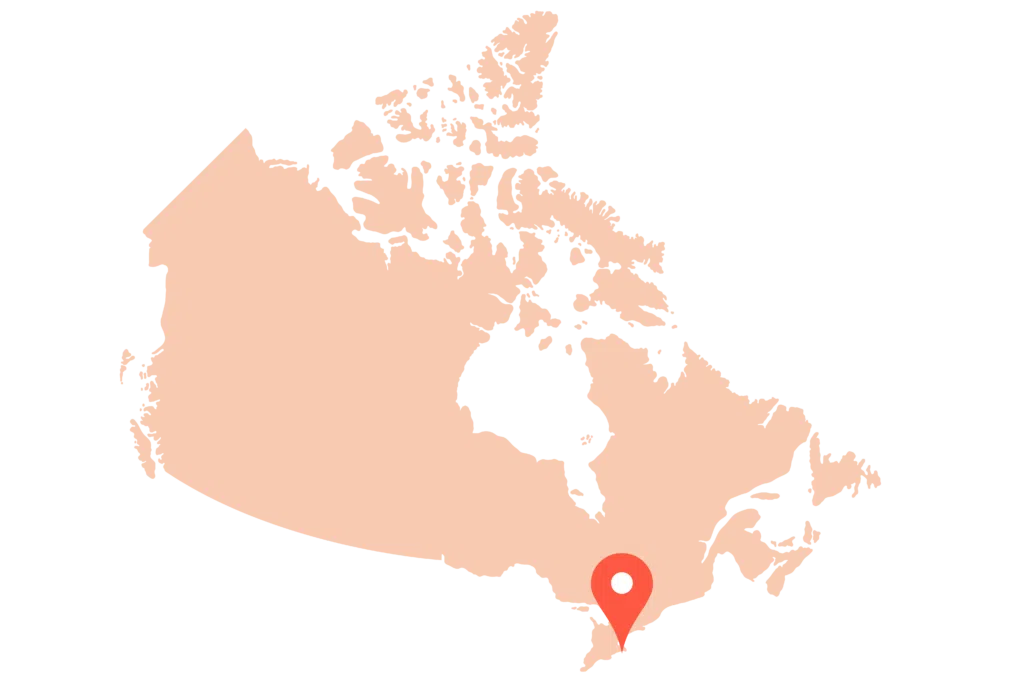 Map du Canada